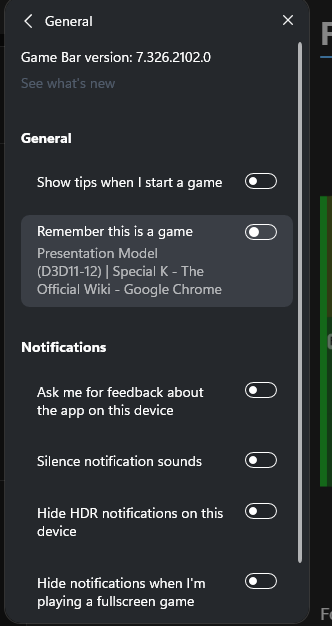 Xbox Gamebar Remember this is a game